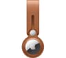 APPLE AirTag Leather Loop - Saddle Brown