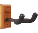 KINSMAN KWH2 Ukulele Wall Hanger - Black thumbnail 1