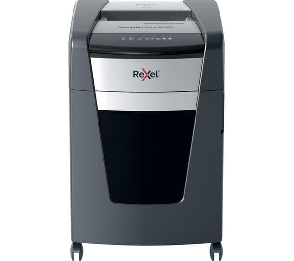 REXEL Momentum Extra XP420+ Cross Cut Paper Shredder - Image 1