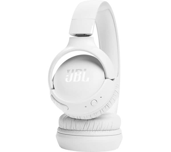 JBL Tune 520BT Wireless Bluetooth Headphones - White - Image 3