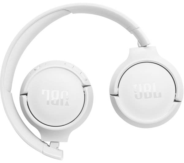 JBL Tune 520BT Wireless Bluetooth Headphones - White - Image 7