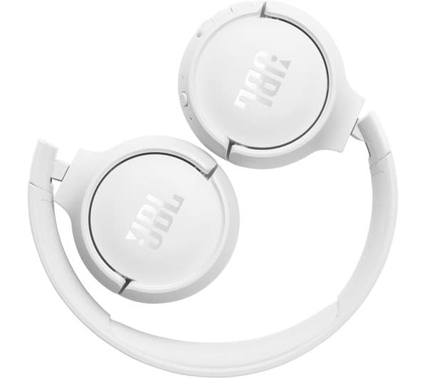 JBL Tune 520BT Wireless Bluetooth Headphones - White - Image 8