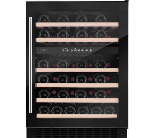 CDA CFWC604BL Wine Cooler - Black - Image 1