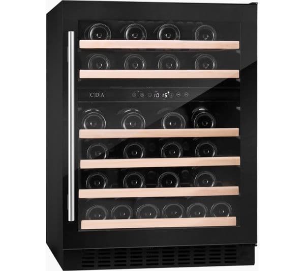 CDA CFWC604BL Wine Cooler - Black - Image 2