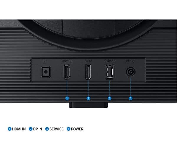 SAMSUNG Odyssey G5 LS27DG502EUXXU Quad HD 27" IPS LCD Gaming Monitor - Black - Image 9