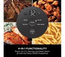 Ninja Crispi FN101UKSG 4-in-1 Portable Glass Air Fryer - Sage Green thumbnail 6