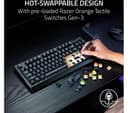Razer BlackWidow V4 Tenkeyless Wireless Keyboard Black thumbnail 3