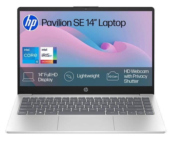 HP Pavilion SE 14-ep0529sa 14" Laptop - Intel® Core™ i5, 256 GB SSD, Silver - Image 1