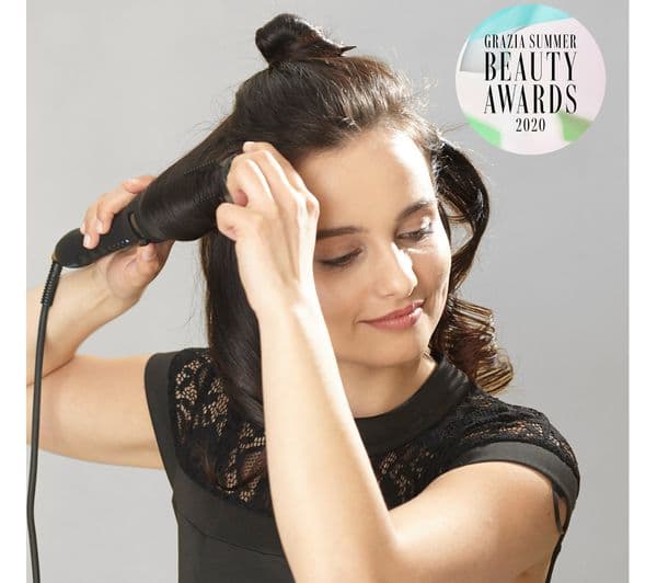 REVAMP Progloss Perfect Finish Big Volume & Wave Heated Styling Brush - Black - Image 2