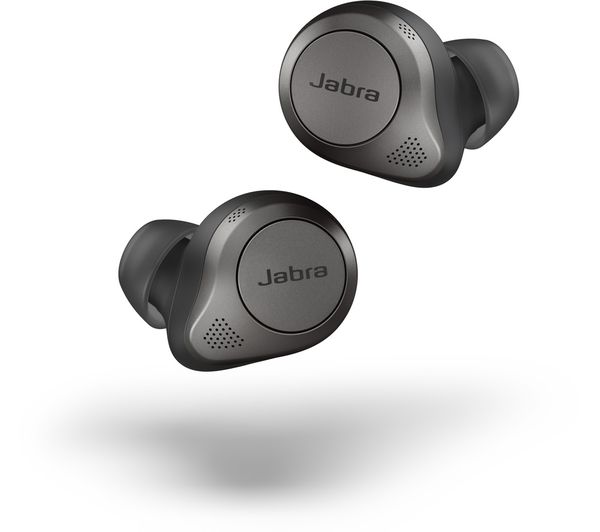JABRA Elite 85t Wireless Bluetooth Noise-Cancelling Earbuds - Titanium Black thumbnail 1