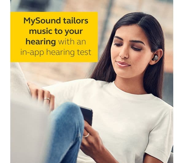 JABRA Elite 85t Wireless Bluetooth Noise-Cancelling Earbuds - Titanium Black - Image 9
