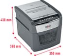 REXEL Optimum Autofeed 2020045X Cross Cut Paper Shredder thumbnail 3