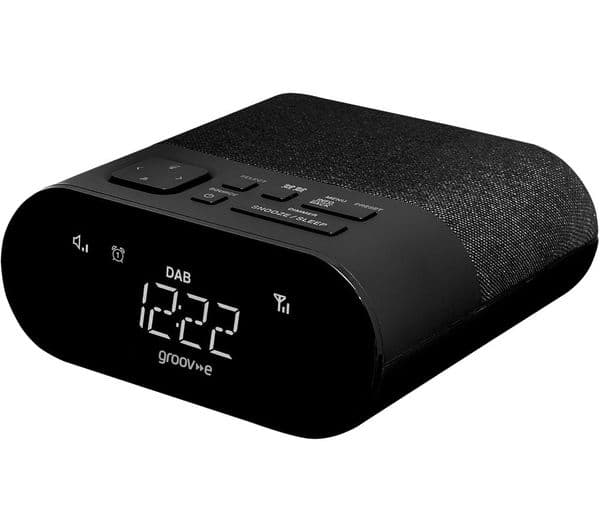 Groov-e GV-CR03 Clock Radio Black - Image 2
