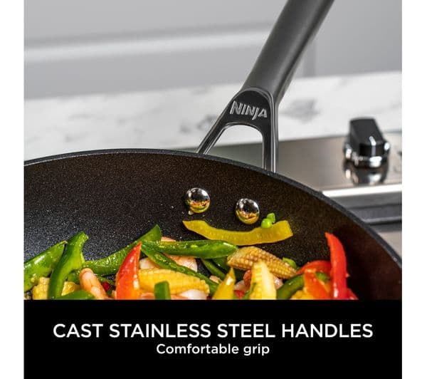 Ninja Zerostick Premium C33000UK 3-piece Nonstick Saucepan Set - Grey - Image 9