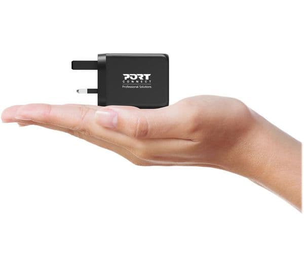 PORT DESIGNS PORT Connect 3-Port USB Wall Charger Black - Image 6