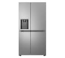 LG NatureFRESH GSLC40PYPE American-Style Fridge Freezer - Prime Silver thumbnail 1