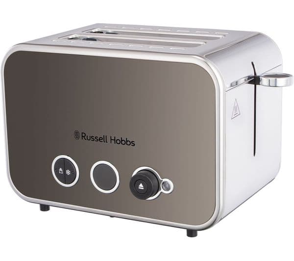 RUSSELL HOBBS Distinctions 2-Slice Toaster - Titanium - Image 1
