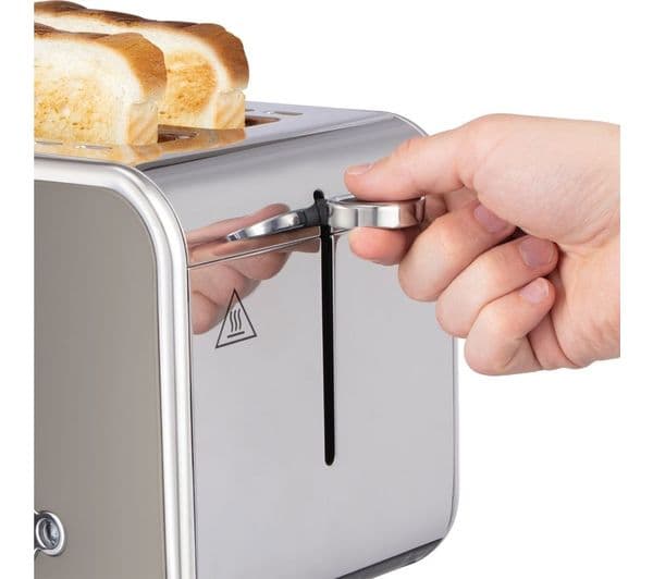 RUSSELL HOBBS Distinctions 2-Slice Toaster - Titanium - Image 2