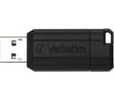 Verbatim PinStripe USB Flash Drive 16GB Black thumbnail 1