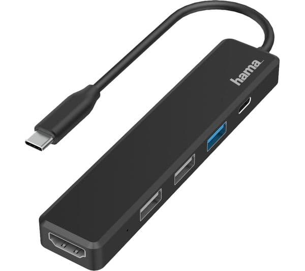 HAMA 5-port USB Type-C Hub - Image 1