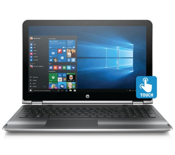 HP Pavilion x360 15-bk056sa 15.6" 2 in 1 - Silver - Image 5