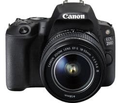 CANON EOS 200D DSLR Camera with EF-S 18-55 mm f/3.5-5.6 III Lens - Image 1
