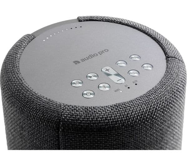 AUDIO PRO A10 Wireless Bluetooth Multi-room Speaker - Dark Grey - Image 6