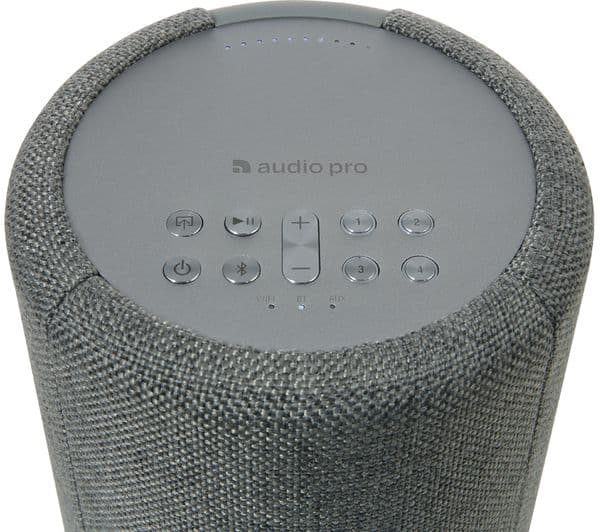 AUDIO PRO A10 Wireless Bluetooth Multi-room Speaker - Dark Grey - Image 4