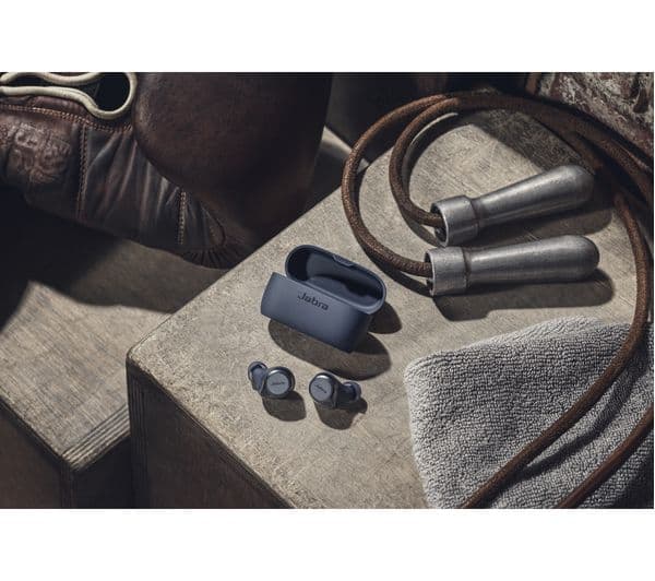 JABRA Elite Active 75T Wireless Charging Enabled Wireless Bluetooth Earphones - Navy - Image 8
