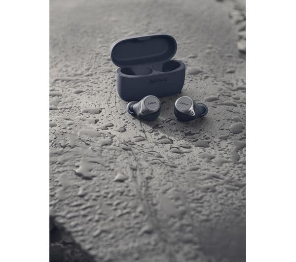 JABRA Elite Active 75T Wireless Charging Enabled Wireless Bluetooth Earphones - Navy - Image 10