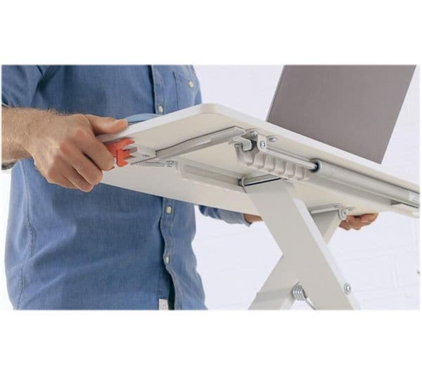 Leitz Ergo Cosy Standing Desk Converter Grey - Image 5