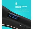 REVAMP Hydro Shield X Shine Ceramic Hair Straightener - Black thumbnail 2
