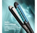 REVAMP Hydro Shield X Shine Ceramic Hair Straightener - Black thumbnail 9
