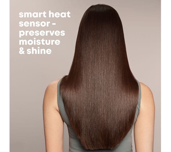 REVAMP Hydro Shield X Shine Ceramic Hair Straightener - Black - Image 10