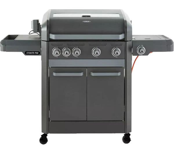 TOWER Stealth Pro T978526 4 Burner Gas BBQ - Black - Image 1