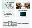 Samsung Galaxy Tab S9 FE+ 12.4 Inch 256GB 12GB RAM WiFi Android Tablet - Silver thumbnail 5