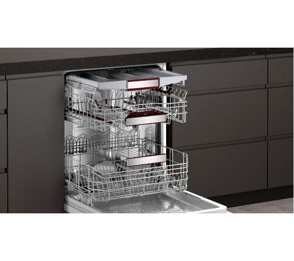 NEFF N70 S187TC800E Full-size Fully Integrated WiFi-enabled Dishwasher - Image 6