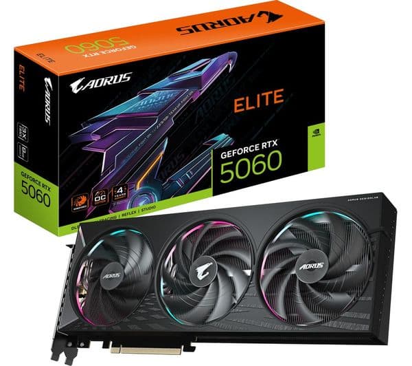 GIGABYTE GeForce RTX 5060 8 GB AORUS ELITE Graphics Card - Image 2