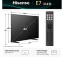 Hisense E7Q 43" QLED 4K Smart TV thumbnail 2