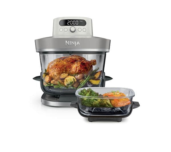 Ninja CRISPi Pro AS101UKLG 7-in-1 Glass Air Fryer - Bone - Image 1