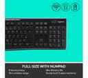 Logitech MK270 Keyboard Mouse Set Black thumbnail 9