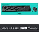 Logitech MK270 Keyboard Mouse Set Black thumbnail 10