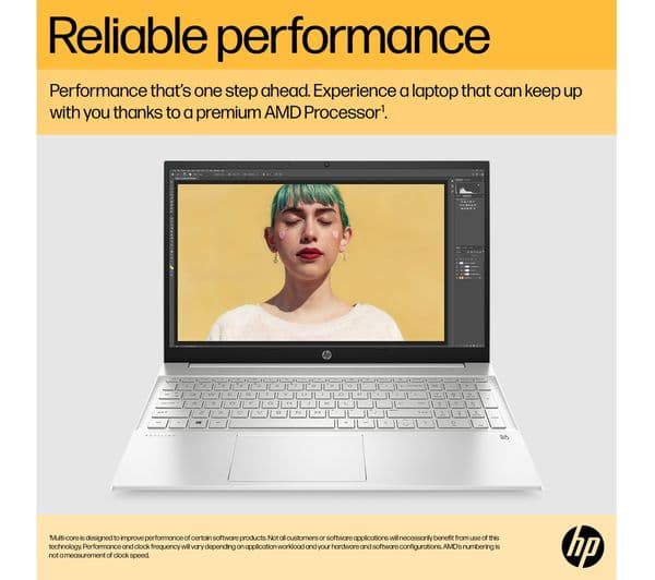 HP Pavilion 15-eh2500sa 15.6" Laptop - AMD Ryzen 5, 512 GB SSD, Natural Silver - Image 4