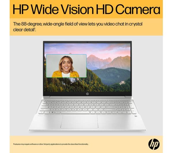 HP Pavilion 15-eh2500sa 15.6" Laptop - AMD Ryzen 5, 512 GB SSD, Natural Silver - Image 6