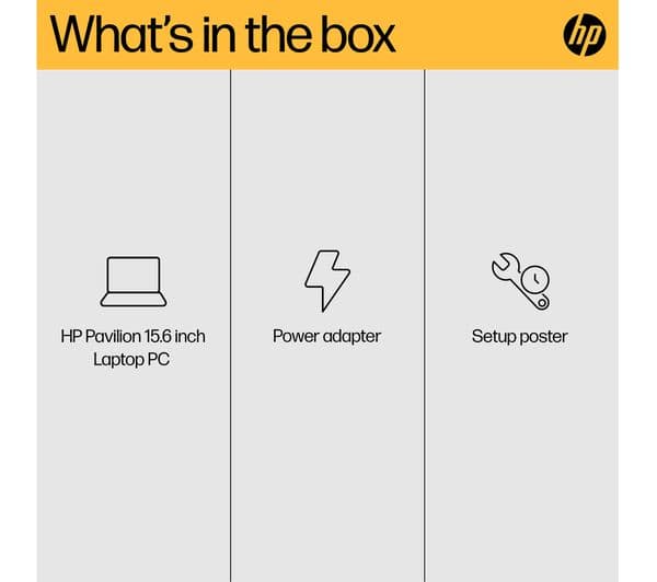 HP Pavilion 15-eh2500sa 15.6" Laptop - AMD Ryzen 5, 512 GB SSD, Natural Silver - Image 7