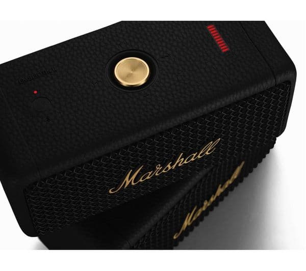 MARSHALL Emberton II Portable Bluetooth Speaker - Black & Brass - Image 9