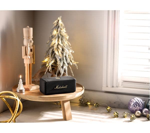 MARSHALL Emberton II Portable Bluetooth Speaker - Black & Brass - Image 2