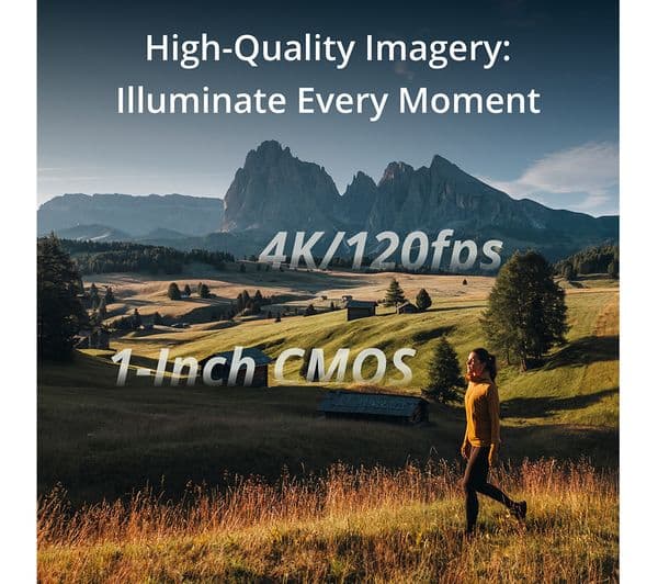 DJI Osmo Pocket 3 4K Action Camera Black - Image 3