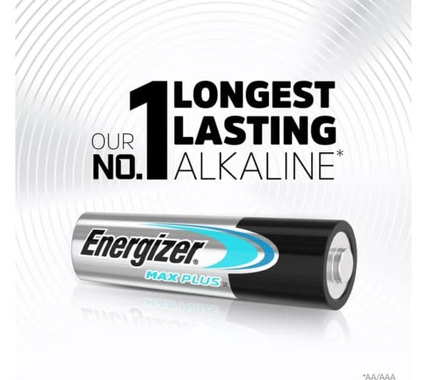 ENERGIZER Max Plus AA Alkaline Batteries - Pack of 4 - Image 3