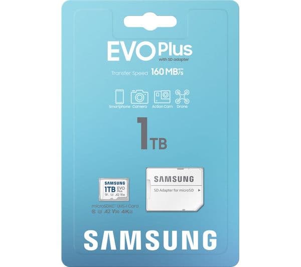 SAMSUNG EVO Plus Class 10 microSDXC Memory Card - 1 TB - Image 2
